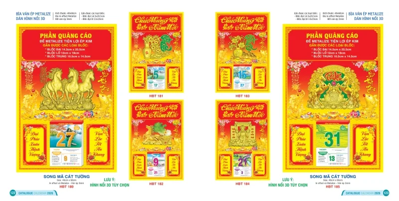Mẫu khánh lịch Hai Bà Trưng