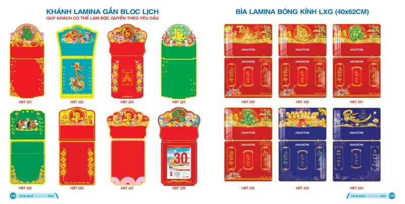 Mẫu khánh lịch Hai Bà Trưng
