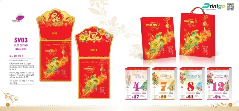 Lịch bloc Sen Việt thu hút 