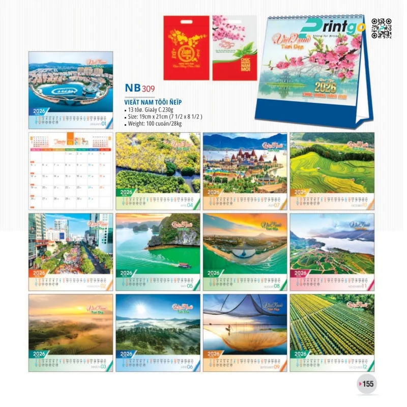 Lịch để bàn Tao Đàn giá tốt, ưu đãi hấp dẫn