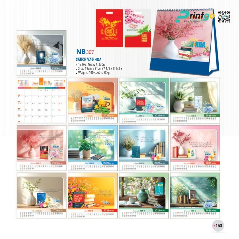 Lịch để bàn Tao Đàn tạo cảm hứng sáng tạo mỗi ngày