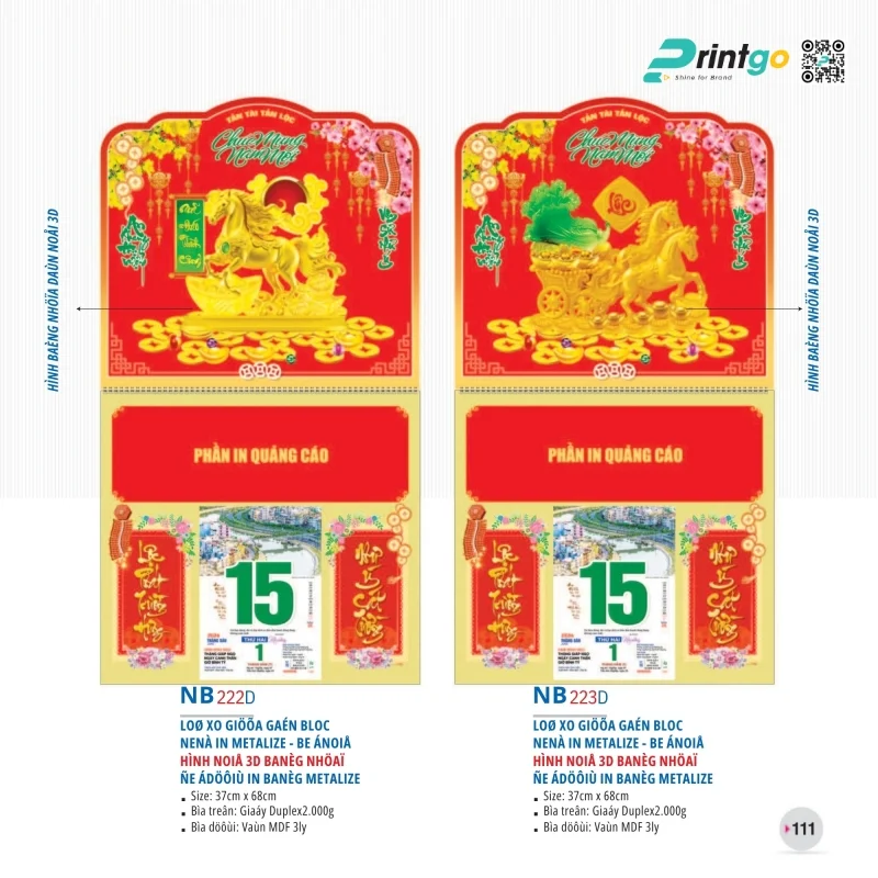 Lịch lò xo giữa Tao Đàn phong thủy tài lộc, may mắn