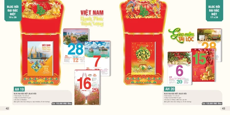 Lịch Bloc An hảo 2026