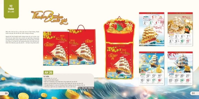 Lịch 52 tuần An Hảo