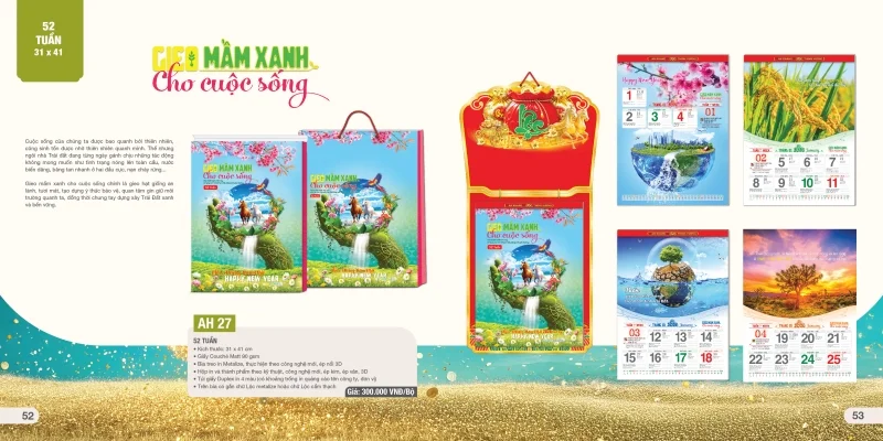 Lịch 52 tuần An Hảo