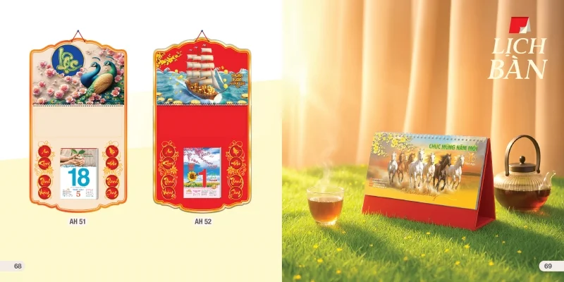Lịch để bàn An Hảo