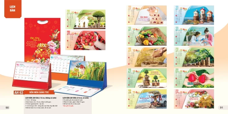 Lịch để bàn An Hảo