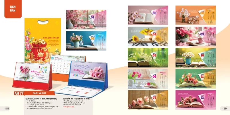 Lịch để bàn An Hảo