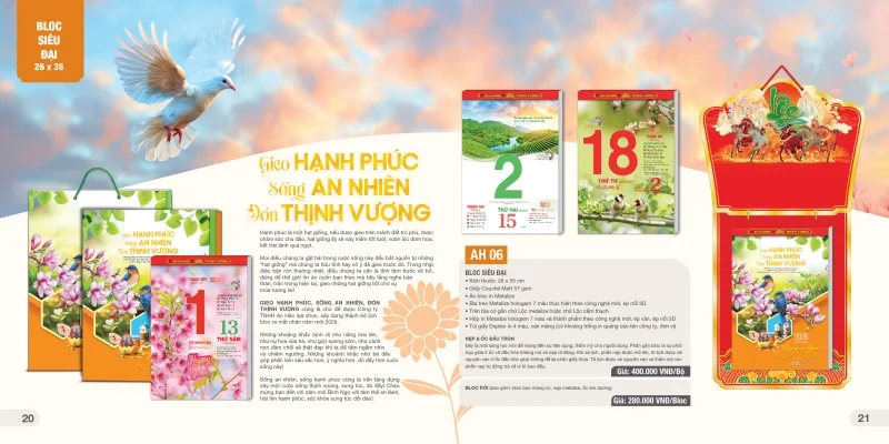 Lịch Bloc An hảo 2026