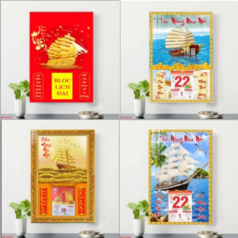 Kỹ thuật gia công in ấn của lịch Thuận Buồm Xuôi Gió