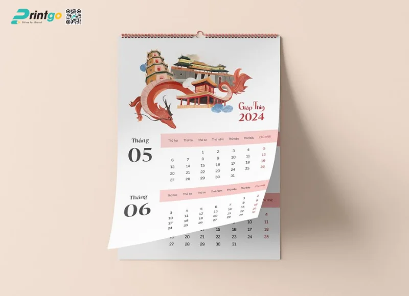 Lịch treo tường gồm những loại nào? Kích thước bao nhiêu?