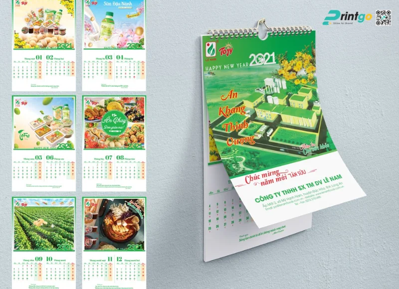 Lịch treo tường độc quyền phù hợp với những ngành nghề nào?