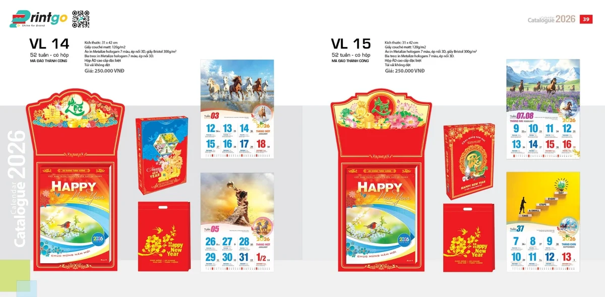 Mẫu lịch Văn Lang dang bloc 52 tuần mới nhất 2026