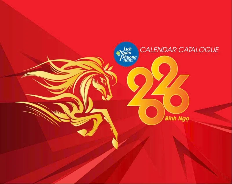 Chào xuân mới Bính Ngọ cùng bộ sưu tập lịch Xuân Phương Nam 2026