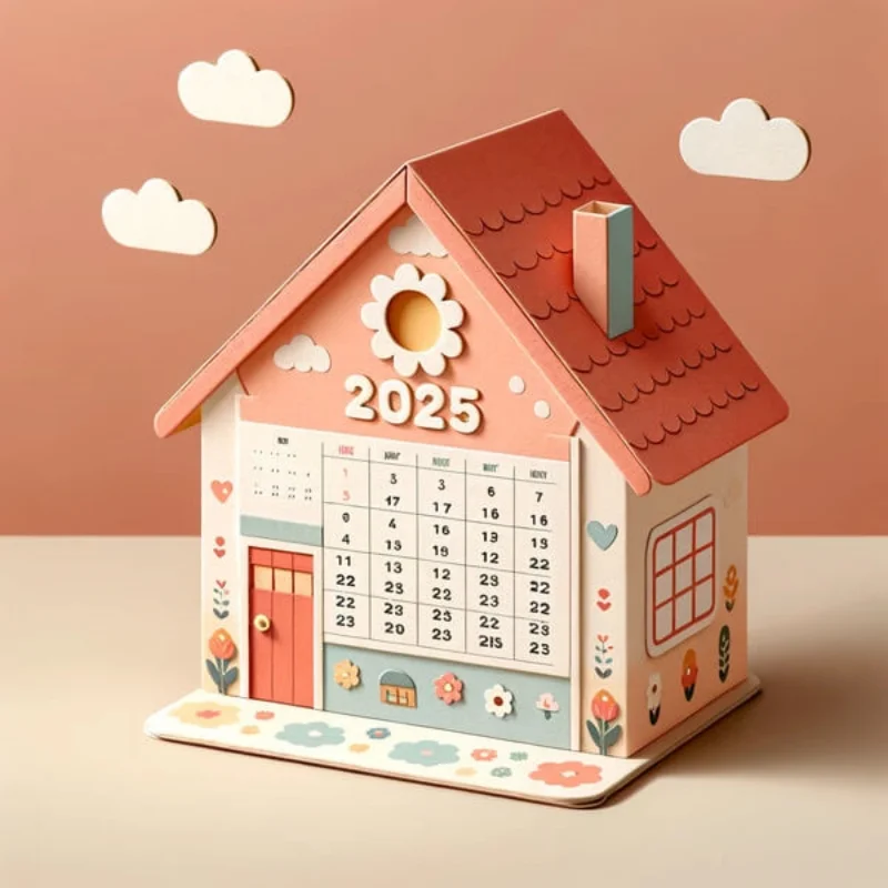 Xu hướng thiết kế mẫu lịch ngôi nhà mới nhất, nổi bật năm 2026
