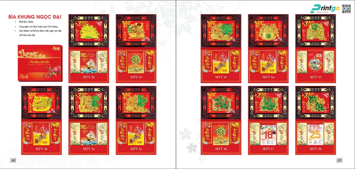 Mẫu bìa lịch tết Mỹ Thuật Việt vụ xuân 2026 