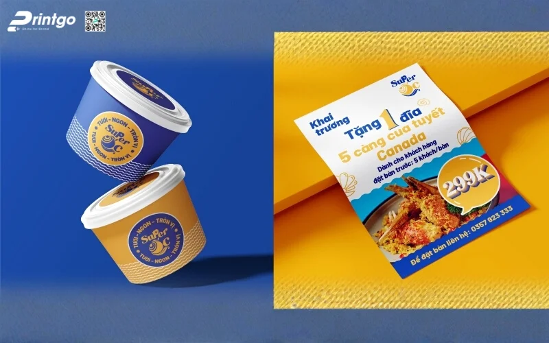 Dự án ra mắt thương hiệu Super Ốc với bộ nhận diện khẳng định chất lượng