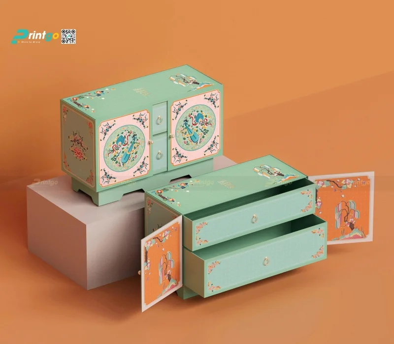 Hộp quà tết Ngọc Vũ Niên do Printgo thiết kế