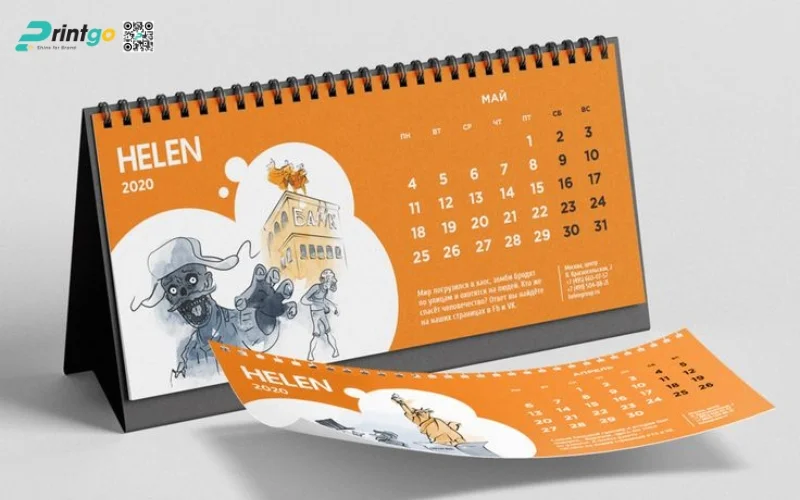 Bộ sưu tập mẫu lịch bàn độc quyền mới nhất 2026