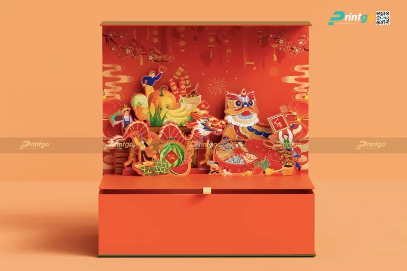 Hộp quà Tết doanh nghiệp thu hút khách hàng 