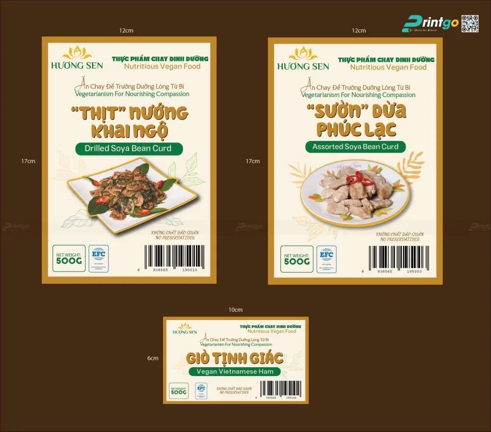 Tái thiết kế bao bì & tem nhãn: Khi sự tử tế được thể hiện bằng hình ảnh