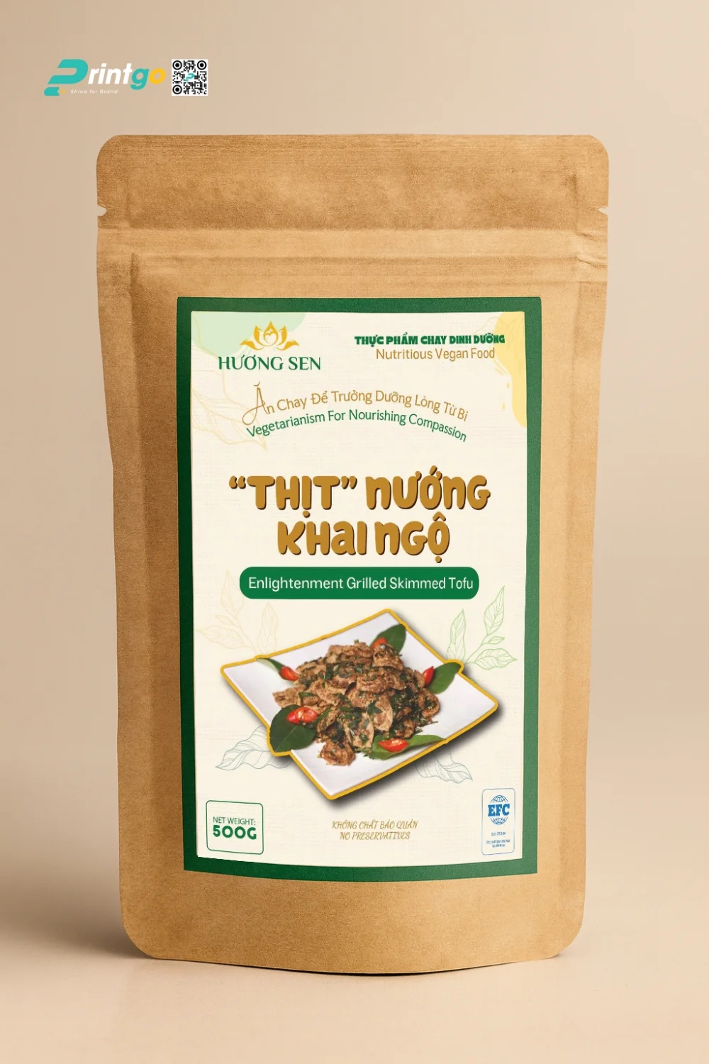 Printgo đã tư vấn và triển khai một hệ thống bao bì hoàn toàn mới