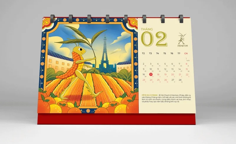 Tháng 2 – Fête du Citron, Pháp