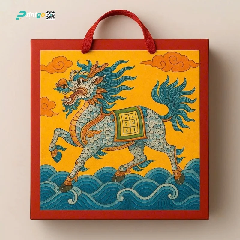 Hộp quà tết Long Mã giúp doanh nghiệp có một năm phát triển vượt bậc