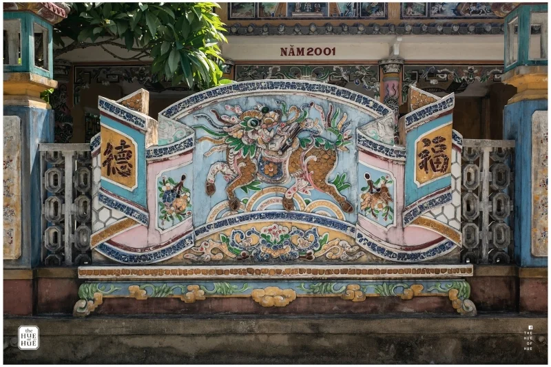 Tượng Long Mã xuất hiện tại đình làng, nhà thờ, miếu mạo tại làng Đốc Sơ