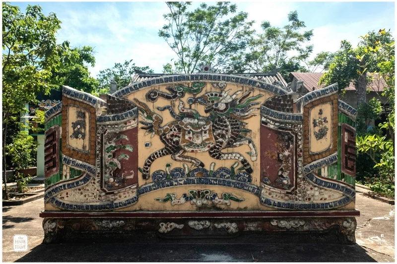 Tượng Long Mã xuất hiện tại đình làng, nhà thờ, miếu mạo tại làng Đốc Sơ