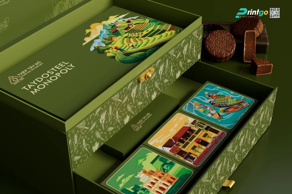 Một số hộp đựng boardgame được Printgo thực hiện