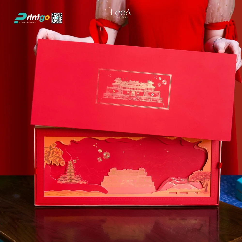 Một số hộp 3D do Printgo thực hiện trong các dự án tết: