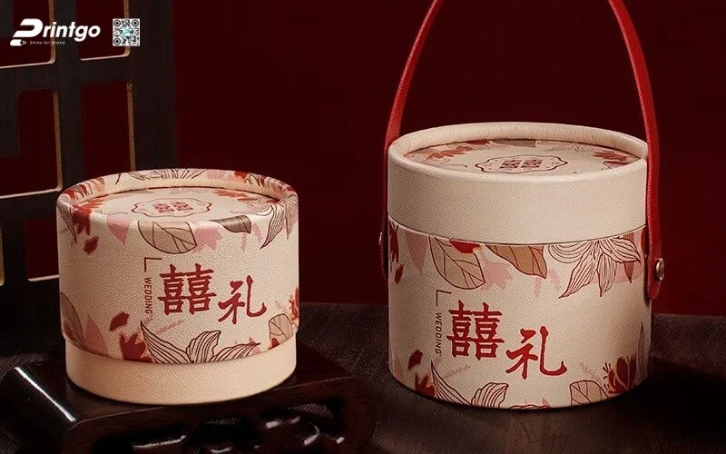 Bộ sưu tập những mẫu hộp quà tết tròn độc đáo nhất