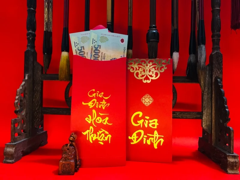 Xu hướng thiết kế bao lì xì viết thư pháp được ưa chuộng nhất năm 2026 Xu hướng thiết kế bao lì xì viết thư pháp được ưa chuộng nhất năm 2026