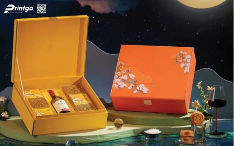 Mẫu hộp quà tết có rượu vang đẳng cấp nhất 2026