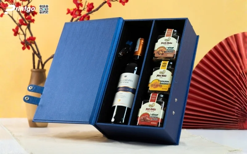 Mẫu hộp quà tết bằng da bền đẹp và sang trọng nhất