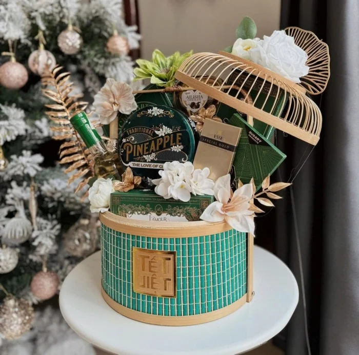 Giỏ quà Tết tặng gia đình
