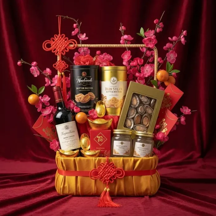 Giỏ quà Tết tặng bạn bè