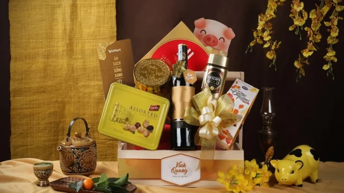 Giỏ quà Tết tặng gia đình