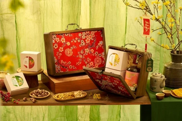 Giỏ quà Tết tặng thầy cô