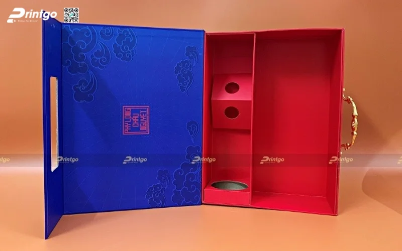  Mẫu hộp quà tết bán sẵn Phi Long Xanh 