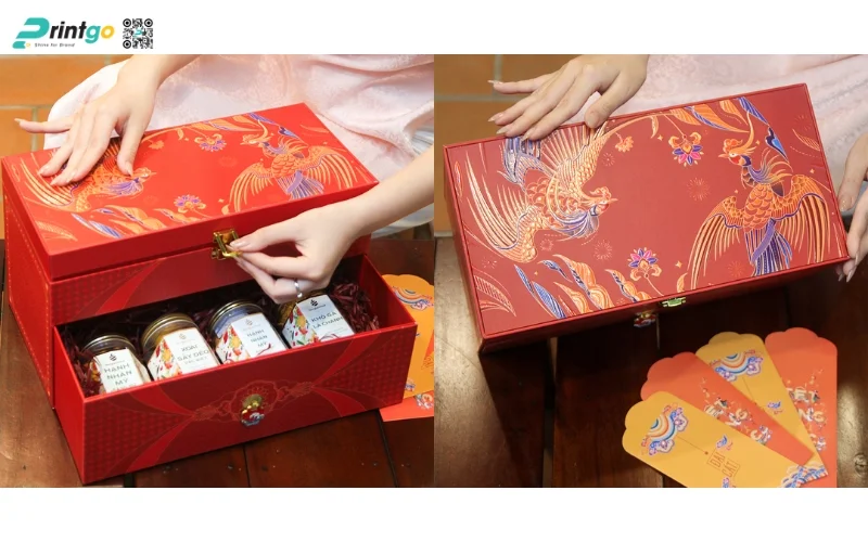 Vì sao doanh nghiệp nên chọn vỏ hộp quà Tết bán sẵn ở thời điểm này?