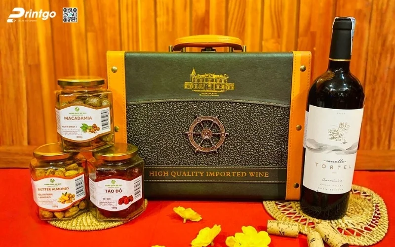 Mẫu hộp quà tết bằng da bền đẹp và sang trọng nhất
