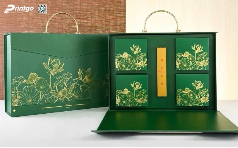 Khám phá những mẫu hộp quà tết quai xách bằng kim loại