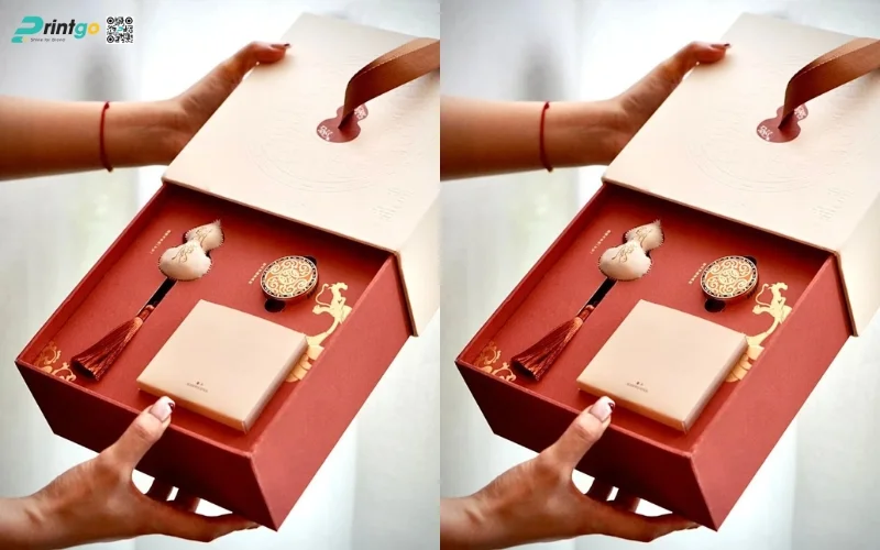 Các mẫu hộp quà tết đẹp dạng rút bao diêm 