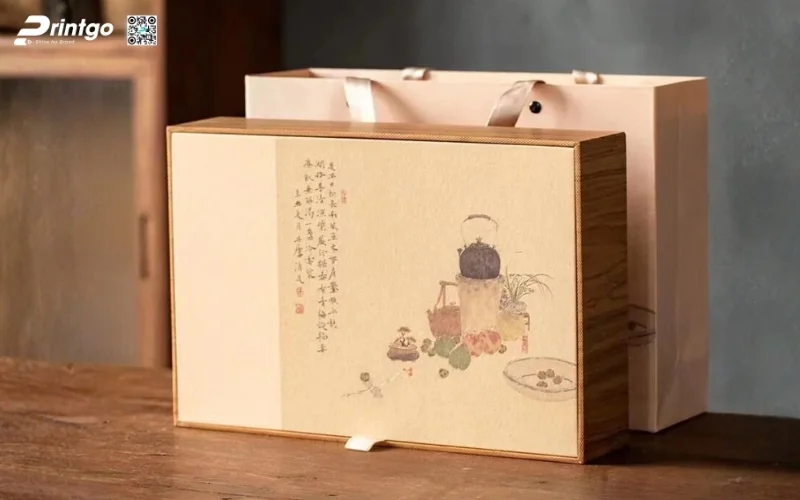 Một số mẫu hộp quà tết đẹp nắp trượt