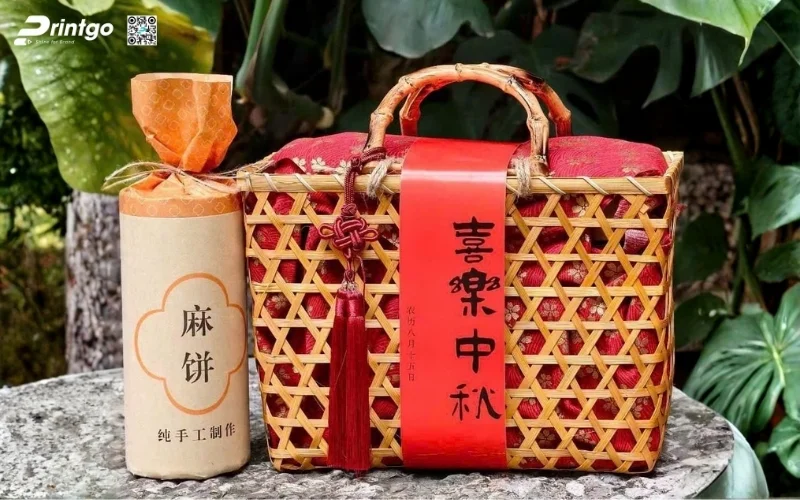 Một số mẫu hộp quà tết mây tre đan dạng giỏ xách 