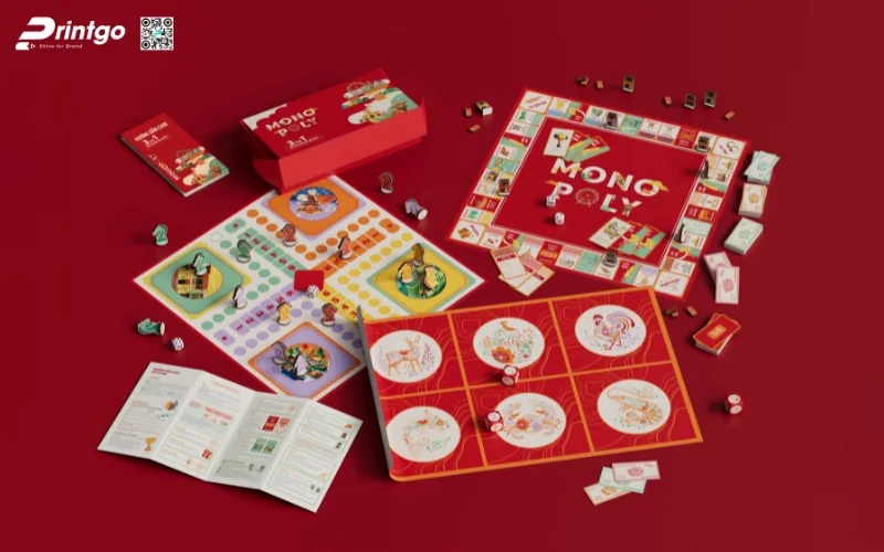 Xu hướng quà Tết 2026 kèm boardgame gắn kết