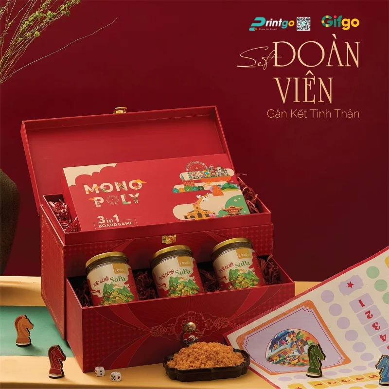 Công ty Cổ phần Printgo Việt Nam - Đơn vị in hộp quà Tết 2026 Hà Nội - HCM