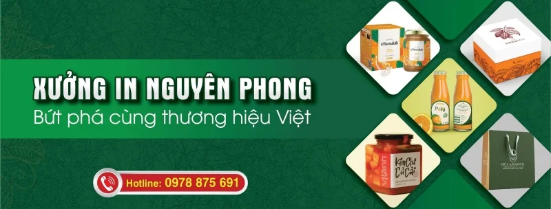 Công ty TNHH Sản xuất & Thương mại Bao bì Nguyên Phong - Đơn vị in hộp quà Tết 2026 Hà Nội - HCM